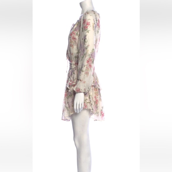 LoveShackFancy Dresses & Skirts - - Loveshackfancy Silk Mini Dress Size Medium